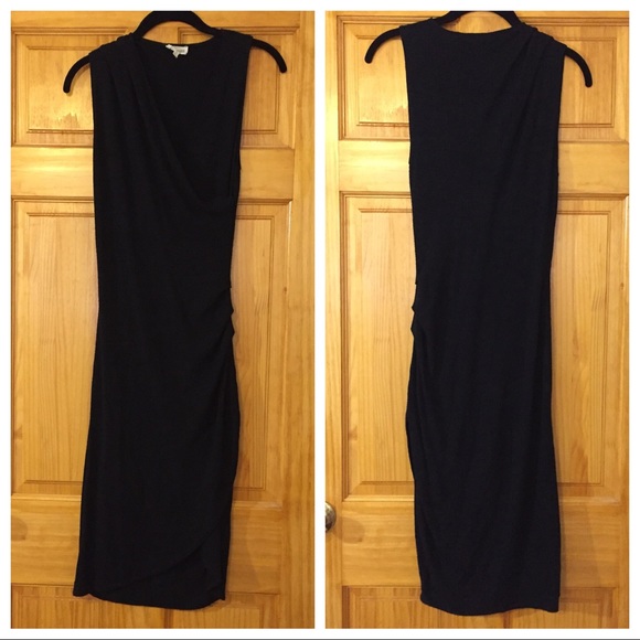 Aritzia Wilfred Izidora Dress black sz S - Picture 2 of 7
